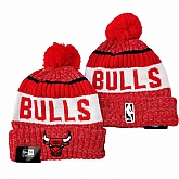 Chicago Bulls Team Logo Knit Hat YD (3),baseball caps,new era cap wholesale,wholesale hats